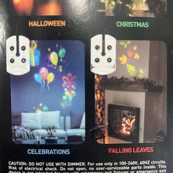 Multi-Holiday Projection Party Light - Picture 10 of 10